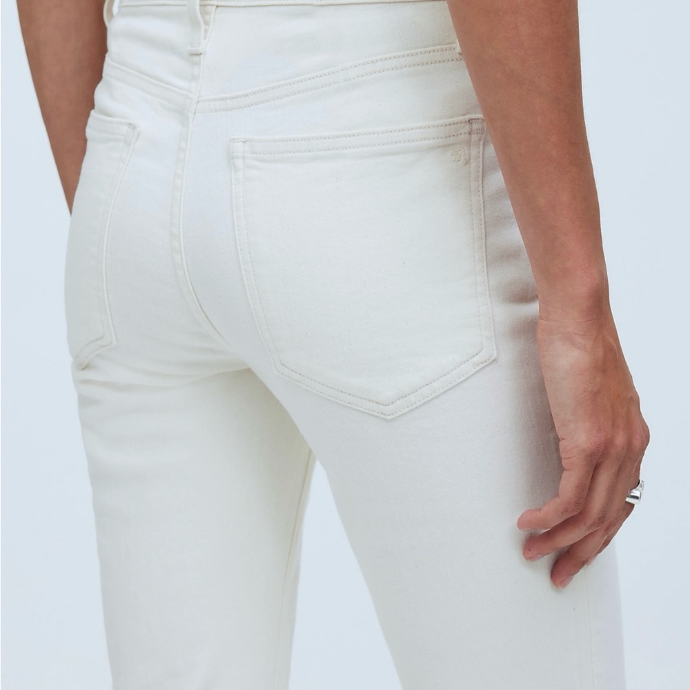 NWT Madewell Petite Mid-Rise Kick Out, Vintage Canvas, size 26 petite, 26P $148 - Picture 5 of 8